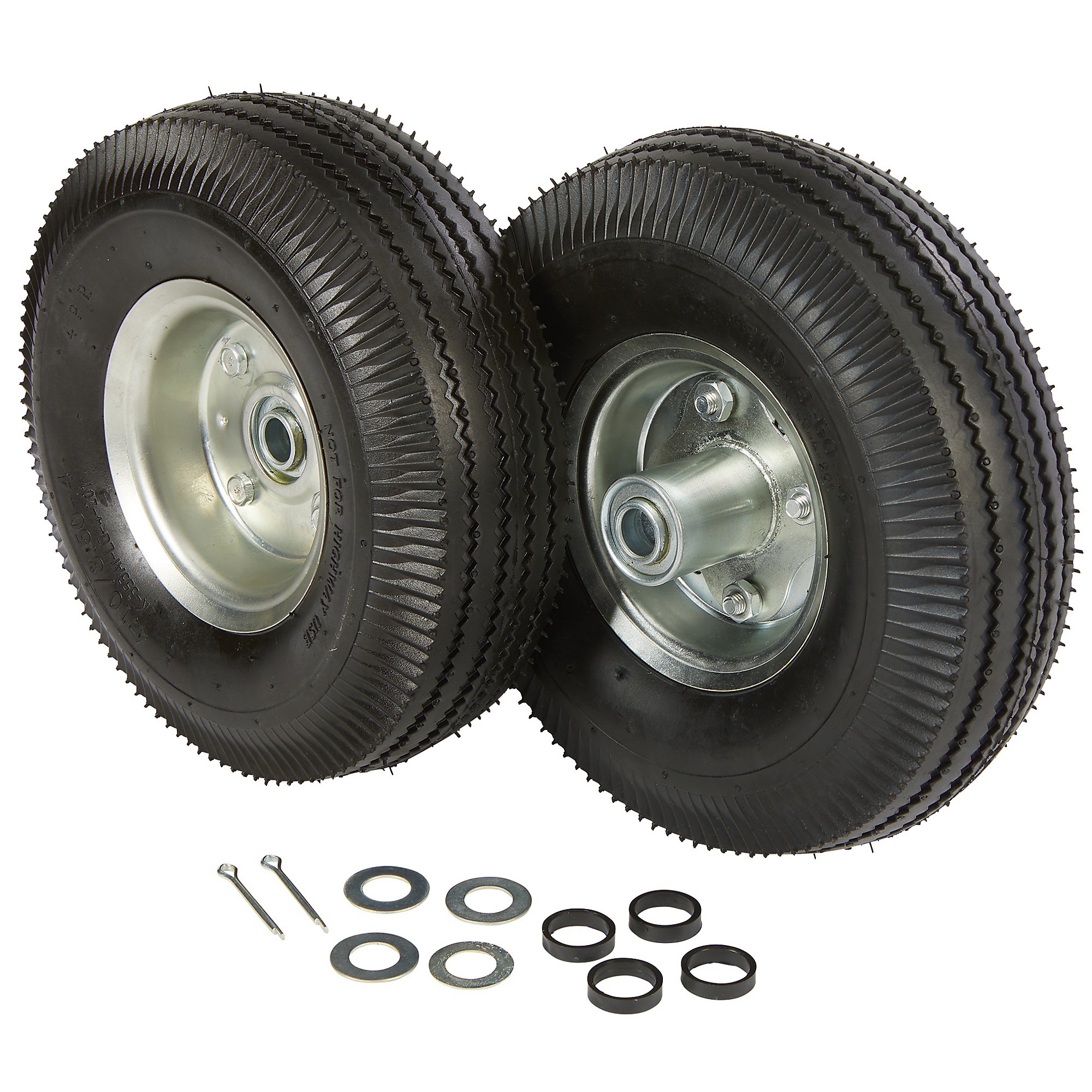 Ironton Flat-Free Hand Truck Tire Kit, 12-Pc. Set, 300-Lb. Capacity, Tire Size: 10 x 3.2, Model# XL10FLAT12KIT